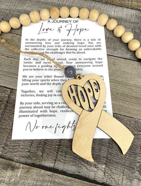 A Journey Of Love & Hope Ornament