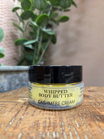 Travel size Whipped body butter - Cashmere Cream