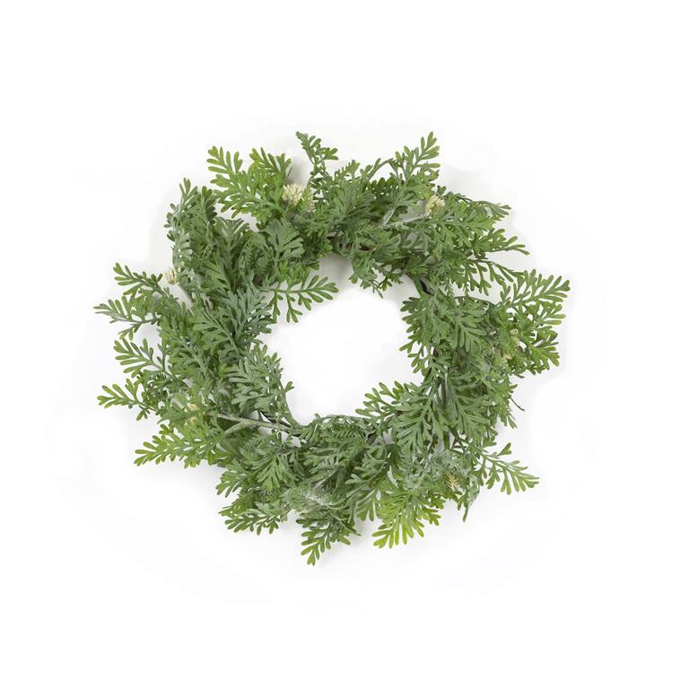 12'' Dusty Miller Wreath