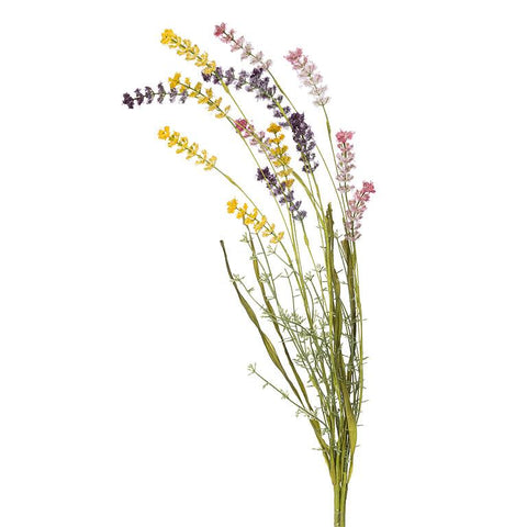 Tall Wildflower Spray - 3 Assorted Colours