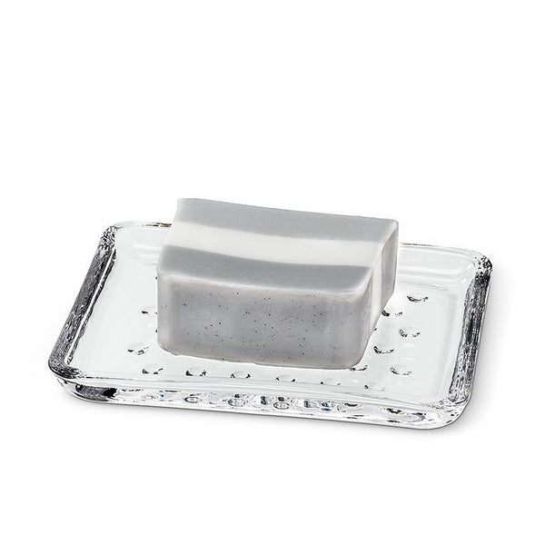 Simple Rectangle Glass Soap Dish