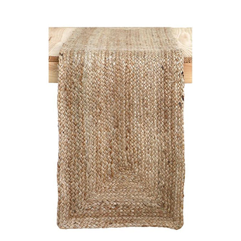 Braided Jute Style Table Runner