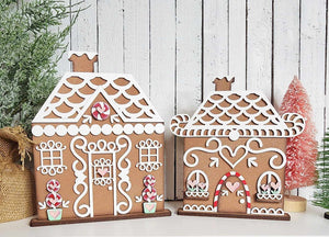 3D Standing Gingerbread House Set Instore Workshop Project