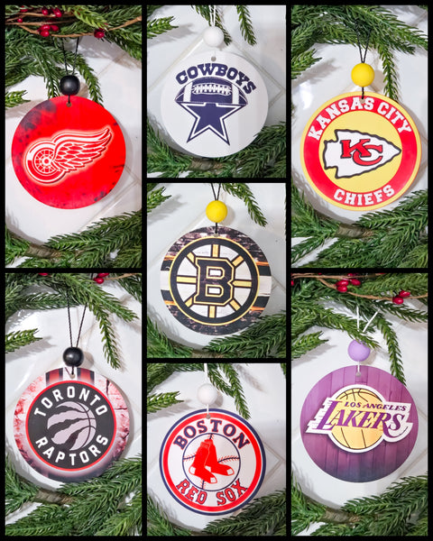 Sports team Ornament- Assorted