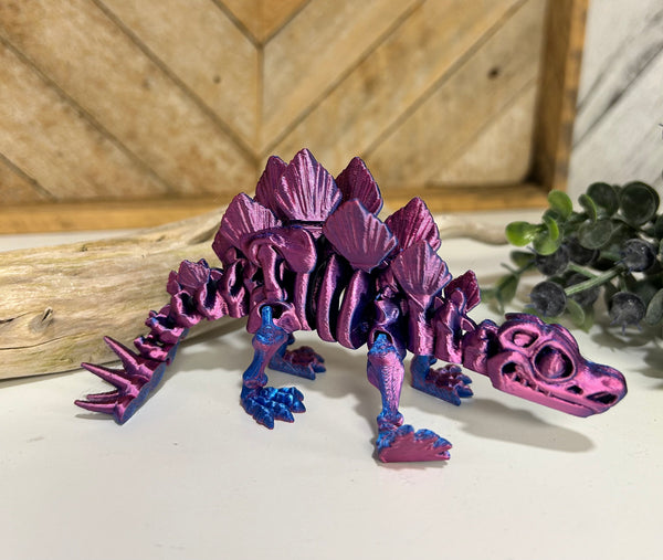 3D Printed Stegosaurus - Assorted Colours