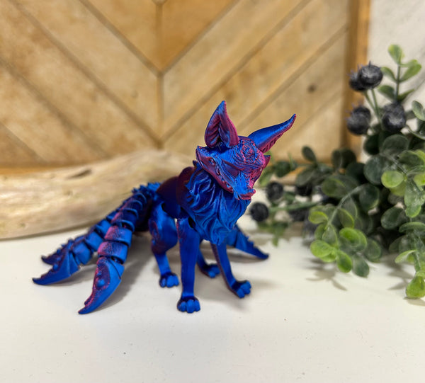 3D Printed Mini Fox - Assorted Colours