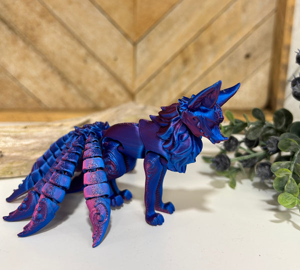 3D Printed Mini Fox - Assorted Colours