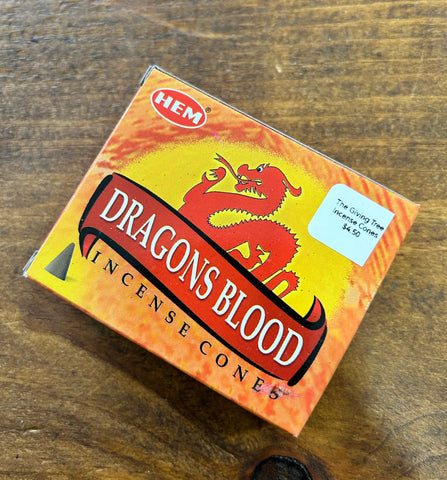 Incense Cones - DRAGONS BLOOD