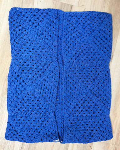 Blue Square Vest