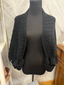 Black  Sweater Shrug