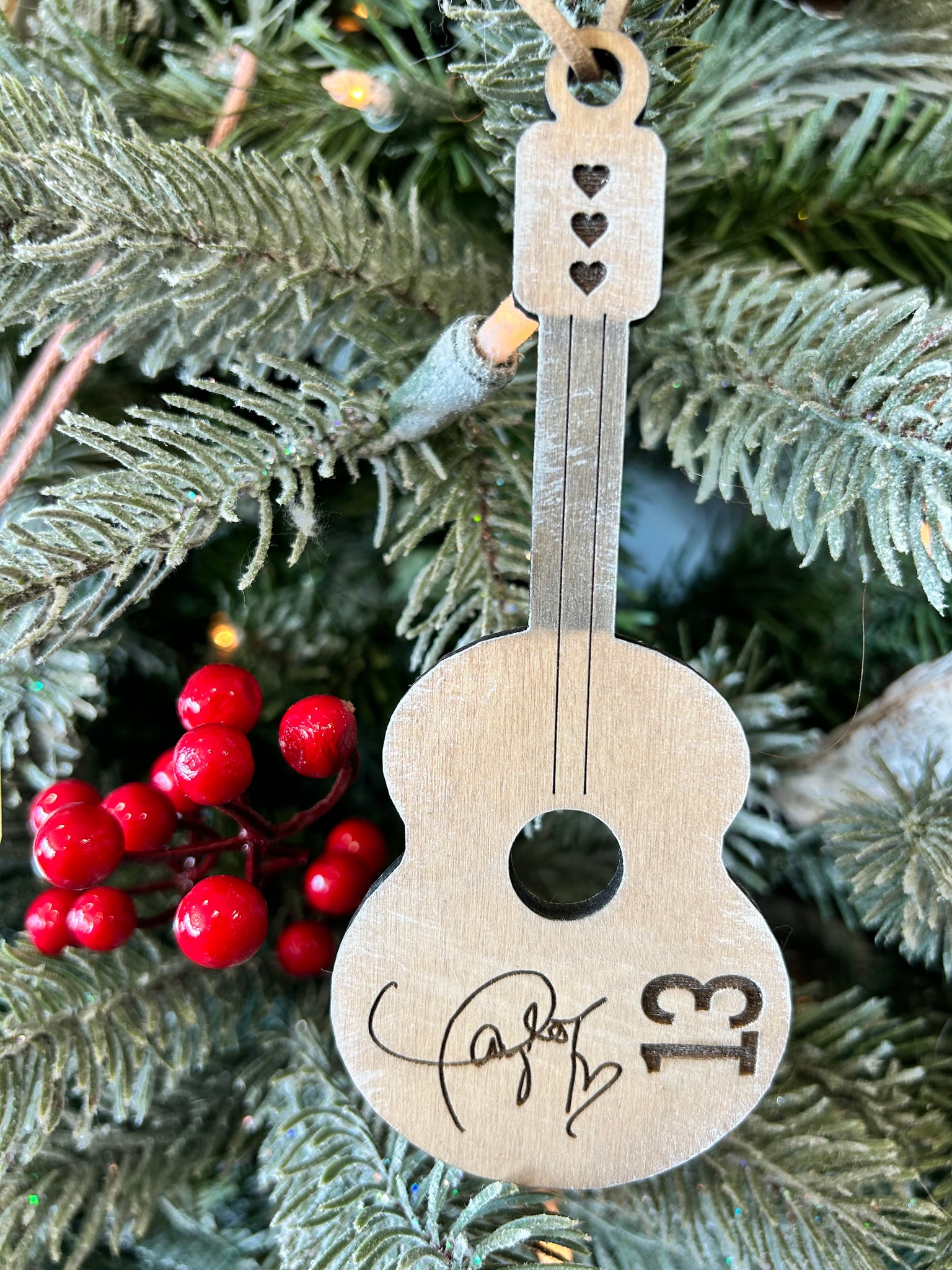 Swiftie Guitar Ornament