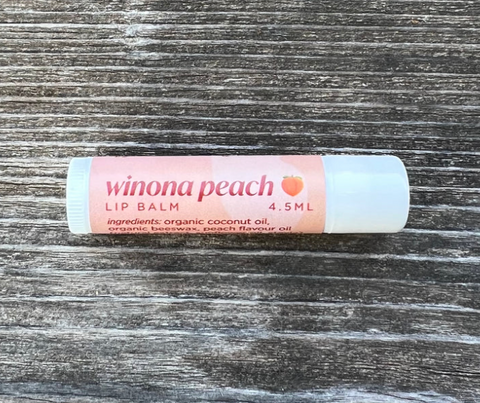 Winona Peach  Lip Balm