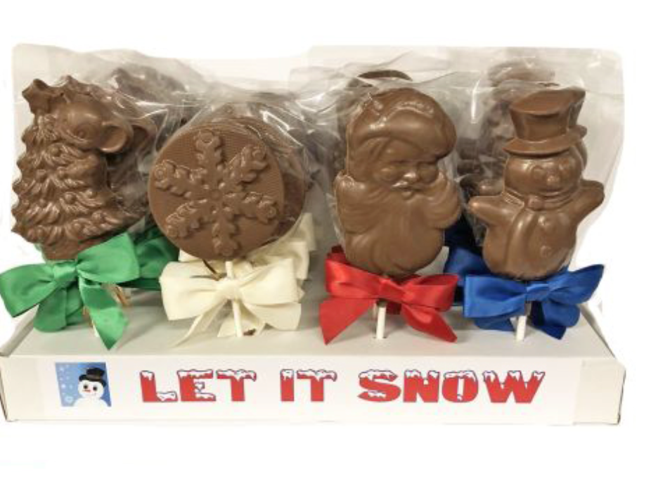 Let it Snow Pop- Milk Chocolate