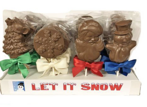 Let it Snow Pop- Milk Chocolate