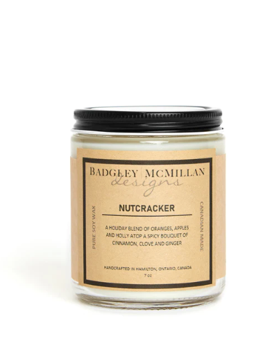 Nutcracker Soy Wax Candle - 2 Sizes