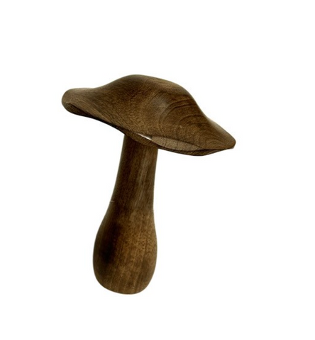 Wood Mushroom- Leaning Top- Medium