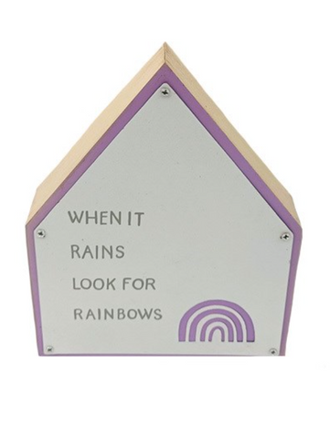 Rainbow Block - When It Rains Look For Rainbows