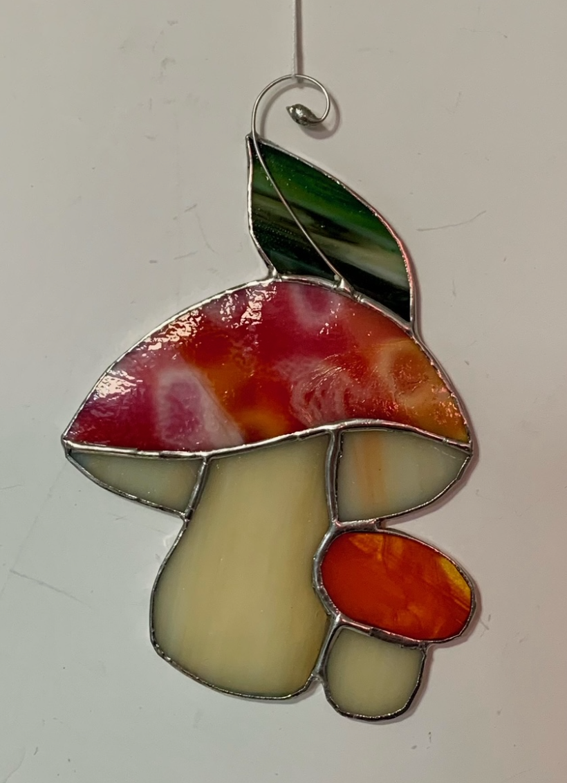 Stained Glass Mushrooms #120