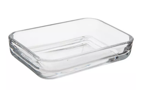 Clear Glass Large  Dish