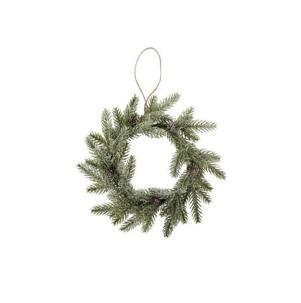 Alpine Frost Wreath - Approx 10.5"