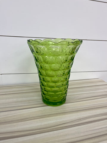 Vintage Green Vase