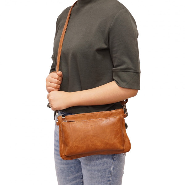 Vera Crossbody Bag - Camel