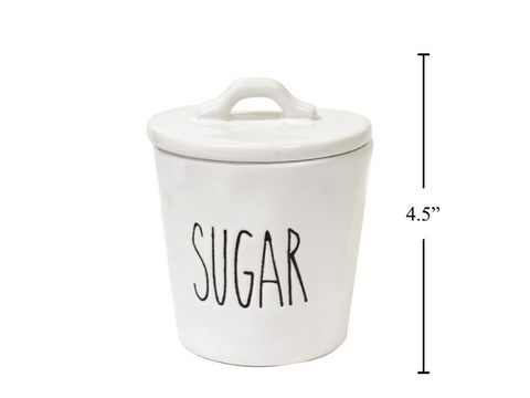 Sugar Ceramic Canister , SUGAR