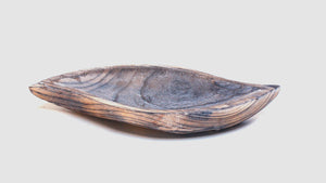 Wooden Swirl Bowl
