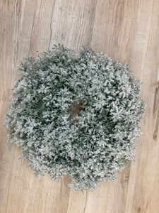 Frosted Green Wreath
